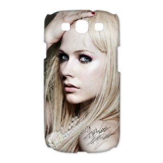 Custom Avril Lavigne 3D Cover Case for Samsung Galaxy S3 III i9300 LSM 271 Cell Phones & Accessories