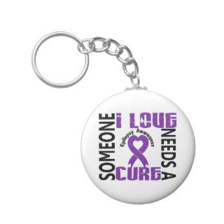 Needs A Cure 4 Epilepsy Key Chain