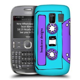 Head Case Designs Sky Mixtapes Hard Back Case Cover for Nokia Asha 302 Cell Phones & Accessories