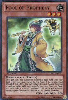 CBLZ EN035 FOOL OF PROPHECY Cosmo Blazer (1st class shipping w/ Tracking + Protective Top loader) MINT 1st edition SUPER Rare Yu Gi Oh Card 