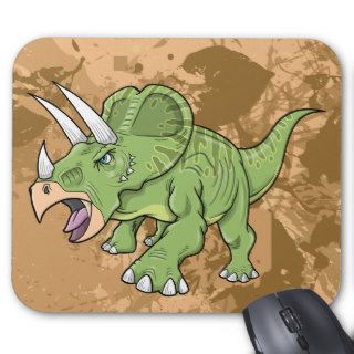 Triceratops Dinosaur  Mouse Pad