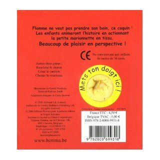 Flamme le chiot (French Edition) Cathy Boniver 9782800699318 Books