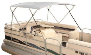 Attwood 386PGY Gray 8.5' x 8' Traditional Fabric Bimini Top Automotive