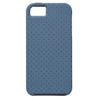 Navy Blue and White Masculine Design for Him iPhone 5 Covers