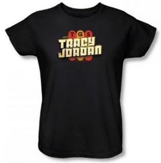 30 Rock Tgs Logo Women'S Black T Shirt NBC341 WT Shirt Size Womens Medium Clothing