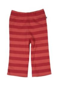 Green Kids Catherine Basic Pant   Red Stripe   3 6 Months Clothing
