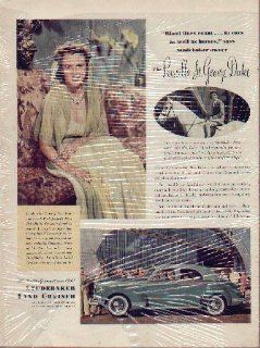 Mrs. Priscilla St. George Duke of New York and Tuxedo Park 1941 Studebaker Land Cruiser ad, A0368A  Other Products  