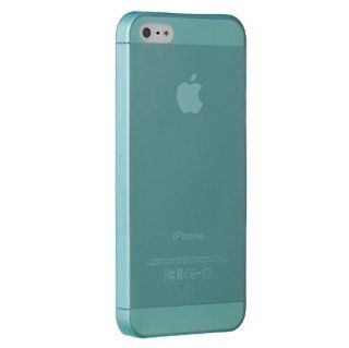 Ozaki OC533CY Jelly Slim Case for iPhone 5   1 Pack   Carrier Packaging   Cyan Cell Phones & Accessories