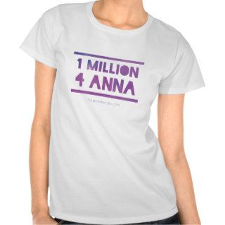 1 Million 4 Anna   Women's Tshirt