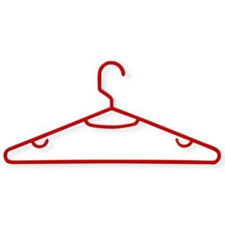 Honey Can Do Red Recycled Plastic Hangers (60 Pack) HNGZ01522