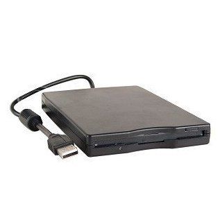 Consumer Electronic Products 1.44MB USB External Floppy Disk Drive (Black) Supply Store Electronics