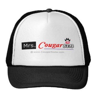 Mrs. Cougarsin (Black & Red Logo) Hat