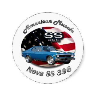 Chevy Nova SS 396 Stickers