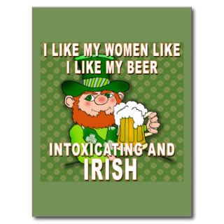 Funny Leprechaun Meme for St Patricks Day Postcards