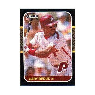 1987 Donruss #288 Gary Redus at 's Sports Collectibles Store