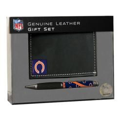 Chicago Bears Tri fold Wallet and Pen Gift Set Football