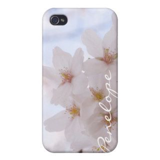 Cherry Blossoms Custom Cases For iPhone 4