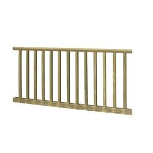 6 ft. Pressure Treated Pre Built Rackable Baluster Section 73003298