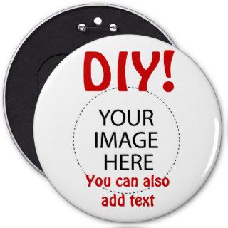 DIY Design Your Own Gift Item Pinback Buttons