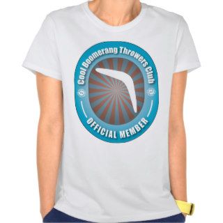 Cool Boomerang Throwers Club Shirts