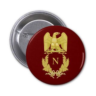 Emblem of Napoleon Bonaparte Button