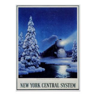 New York Central System Poster