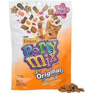Friskies Original Crunch Party Mix Cat Treats  Pet Snack Treats 