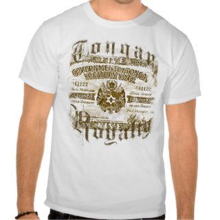 Tongan Royalty Currency T Shirts