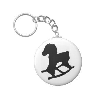 rocking horse   rocker key chains
