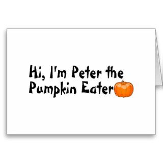 Hi Peter The Pumpkin Eater Cards