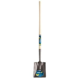 Ames Jackson 48 in. Long Handle Square Point Shovel with Closed Back 13095