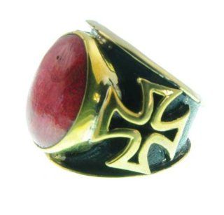 329 Maltese Cross Ring  Organic / Silver Jewelry of Bali Jewelry