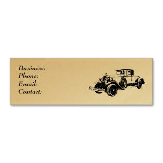 Classic Car   Coupe Business Card Templates