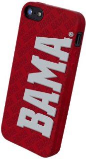Forever Collectibles NCAA Alabama Crimson Tide Silicone Apple iPhone 5 / 5S Case Cell Phones & Accessories