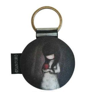 Gorjuss Round Keychain   DUSK  Key Tags And Chains 