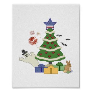 All Holiday Design, Almost Every, for All Year Print