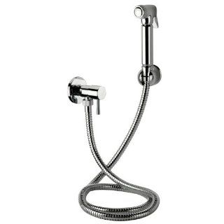 Remer Shower Set With Hand Shower, Angle Valve, and Shower Bracket 332REL   Tub And Shower Faucets  