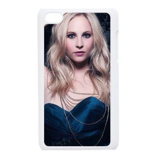 Custom the vampire diaries Back Cover Case for iPod Touch 4th LLIP4 305 Cell Phones & Accessories