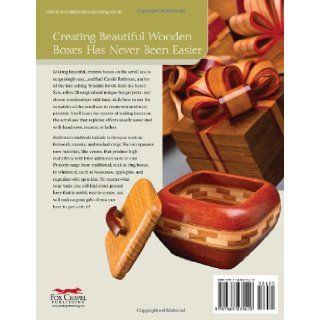 Creative Wooden Boxes from the Scroll Saw 28 Useful & Surprisingly Easy to Make Projects Carole Rothman 9781565235410 Books