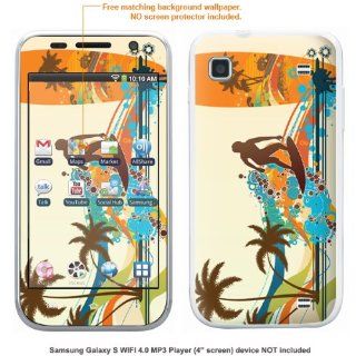 Protective Decal Skin Sticke for Samsung Galaxy S WIFI Player 4.0 Media player case cover GLXYsPLYER_4 308 Cell Phones & Accessories