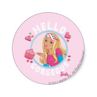 Barbie Hello Gorgeous Stickers