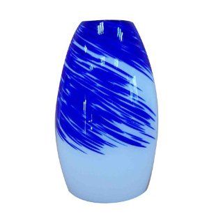 Ellington Fans N336DBL Accessory   Glass Shade, Dark Blue Finish   Ceiling Fan Lights  