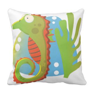 Cartoon Seahorses Pillows