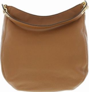 Michael Kors Women's Fulton Medium Chain Hobo Shoulder   Tangerine   30F2TFTH6L 807 Top Handle Handbags Shoes