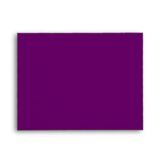 Blank A2 Plum Purple Note Card Envelopes