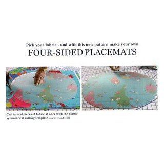 Several Settings 4 Sided Placemat Template & Pattern