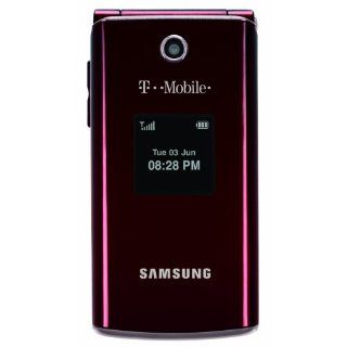 Samsung t339 Phone, Burgundy (T Mobile) Cell Phones & Accessories