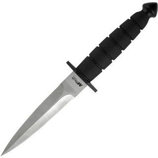 M Tech Fixed Blade Boot Knife Dagger Silver  Fixed Blade Camping Knives  Sports & Outdoors