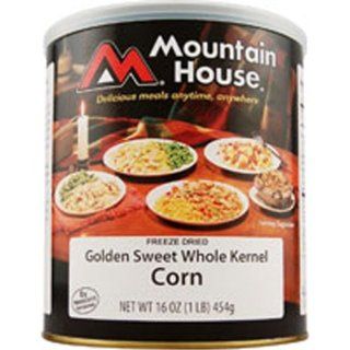 Mountain House Corn #10 Can Freeze Dried Food   6 Cans Per Case  Camping Freeze Dried Food  Sports & Outdoors
