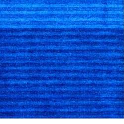 Indo Hand Knotted Tibetan Striped Blue Wool Rug (4' x 6') 3x5   4x6 Rugs
